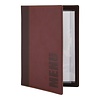 Securit Contemporary Menu Cover Bordeaux A5 Securit Contemporary Menu Cover Bordeaux A5