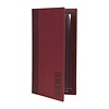 Securit Contemporary Menu Cover Bordeaux A5 Securit Contemporary Menu Cover Bordeaux A5