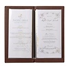Securit Karta menu | czerwona | A5