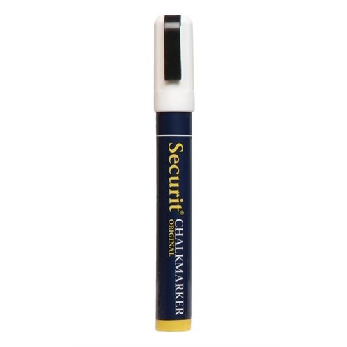 Securit 6mm Liquid Chalk Pen White Securit 6mm Liquid Chalk Pen White