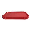 Kristallon Fast Food Polypropylene Rectangular Serving Tray 450 x 350 mm Red Kristallon Fast Food Polypropylene Rectangular Serving Tray 450 x 350 mm Red