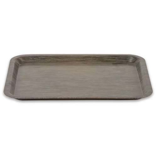 Roltex Melamine Rectangular Serving Tray GN 1/2 Brown Roltex Melamine Rectangular Serving Tray GN 1/2 Brown