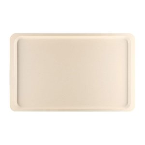Roltex Prostokątna taca do serwowania 530 x 370 mm z poliestru, beżowa Roltex Prostokątna taca do serwowania 530 x 370 mm z poliestru, beżowa