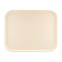 Roltex Polyester Rectangular Serving Tray 460 x 360 mm Beige