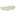 Roltex Trapezowa taca do serwowania 500 x 325 mm z poliestru, beżowa