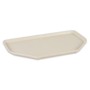Roltex Polyester Trapezoidal Serving Tray 500 x 325 mm Beige