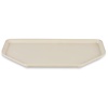 Roltex Trapezowa taca do serwowania 500 x 325 mm z poliestru, beżowa