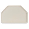 Roltex Trapezowa taca do serwowania 500 x 325 mm z poliestru, beżowa