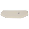 Roltex Trapezowa taca do serwowania 500 x 325 mm z poliestru, beżowa