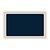Roltex Laminated Polyester Rectangular Serving Tray GN 1/1 Blue