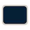 Roltex Laminated Polyester Rectangular Serving Tray 470 x 360 mm Blue