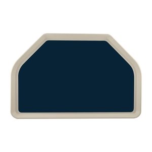 Roltex Laminated Polyester Trapezoidal Serving Tray 375 x 265 mm Blue