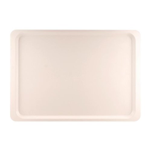 Roltex Prostokątna taca do serwowania 530 x 370 mm z poliestru, biała Roltex Prostokątna taca do serwowania 530 x 370 mm z poliestru, biała