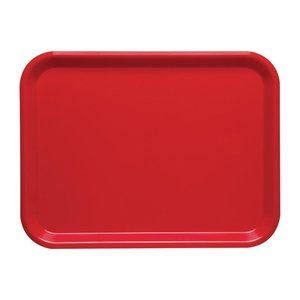 Roltex ABS Rectangular Serving Tray 360 x 280 mm Red Roltex ABS Rectangular Serving Tray 360 x 280 mm Red