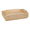 Olympia Bamboo Rectangular Serving Tray 381 x 290 mm with Handles Beige Olympia Bamboo Rectangular Serving Tray 381 x 290 mm with Handles Beige