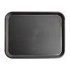 Kristallon Polypropylene Rectangular Non-Slip Serving Tray 405 x 305 mm Black Kristallon Polypropylene Rectangular Non-Slip Serving Tray 405 x 305 mm Black