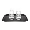 Kristallon Polypropylene Rectangular Non-Slip Serving Tray 405 x 305 mm Black Kristallon Polypropylene Rectangular Non-Slip Serving Tray 405 x 305 mm Black