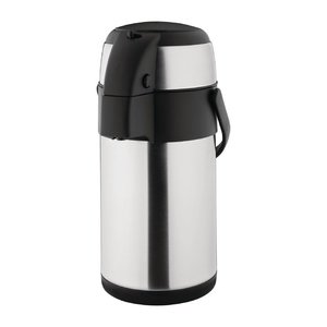 Olympia Termos z pompką 2,5 L ze stali nierdzewnej Olympia Termos z pompką 2,5 L ze stali nierdzewnej