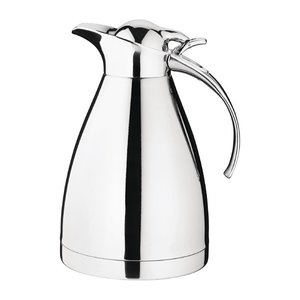 Olympia Stainless Steel Insulated Jug 1 L with Chrome Lid Olympia Stainless Steel Insulated Jug 1 L with Chrome Lid