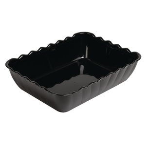 Kristallon Large Black Salad Crock Kristallon Large Black Salad Crock