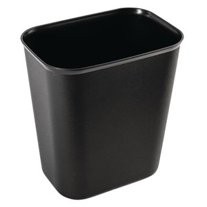 Bolero 6 L Black Polypropylene Waste Bin Bolero 6 L Black Polypropylene Waste Bin