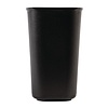 Bolero 6 L Black Polypropylene Waste Bin