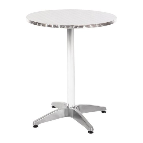 Bolero Round Bistro Table Stainless Steel 600mm Bolero Round Bistro Table Stainless Steel 600mm