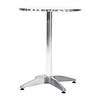 Bolero Round Bistro Table Stainless Steel 600mm Bolero Round Bistro Table Stainless Steel 600mm