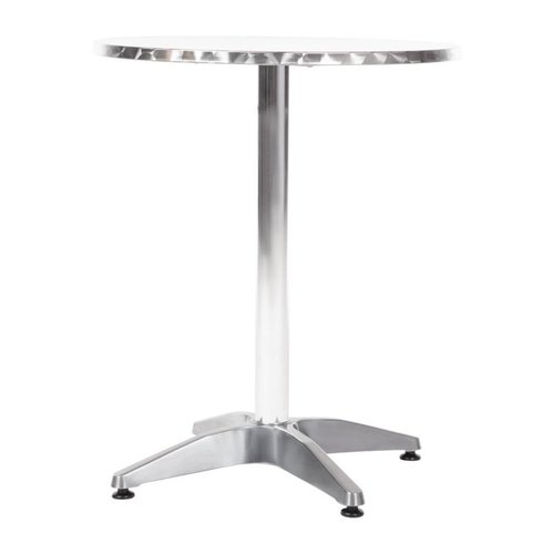 Bolero Round Bistro Table Stainless Steel 600mm Bolero Round Bistro Table Stainless Steel 600mm