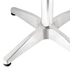 Bolero Square Bistro Table Stainless Steel 600mm Bolero Square Bistro Table Stainless Steel 600mm