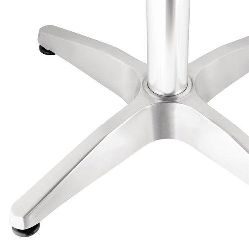 Bolero Square Bistro Table Stainless Steel 600mm Bolero Square Bistro Table Stainless Steel 600mm