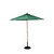 Bolero Parasol okrągły | zielony | 2370(H) x 2500(Ø) mm