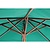 Bolero Parasol okrągły | zielony | 2370(H) x 2500(Ø) mm