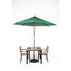 Bolero Parasol okrągły | zielony | 2370(H) x 2500(Ø) mm