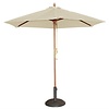 Bolero Wyprzedaż - Parasol okrągły | kremowy | 2370(H) x 2500(Ø) mm