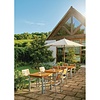 Bolero Round Parasol 2.5m Diameter Cream
