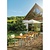 Bolero Round Parasol 2.5m Diameter Cream