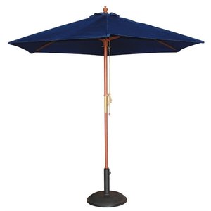 Bolero Parasol okrągły | granatowy | 2370(H) x 2500(Ø) mm