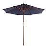 Bolero Round Parasol 2.5m Diameter Navy Blue
