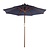 Bolero Round Parasol 2.5m Diameter Navy Blue