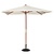 Bolero Parasol kwadratowy 2,5 m | kremowy