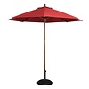Bolero Parasol okrągły | czerwony | 2370(H) x 2500(Ø) mm