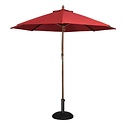 Bolero Parasol okrągły | czerwony | 2370(H) x 2500(Ø) mm