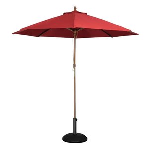 Bolero Parasol okrągły | czerwony | 2370(H) x 2500(Ø) mm