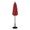 Bolero Parasol okrągły | czerwony | 2370(H) x 2500(Ø) mm