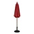 Bolero Parasol okrągły | czerwony | 2370(H) x 2500(Ø) mm
