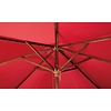 Bolero Parasol okrągły | czerwony | 2370(H) x 2500(Ø) mm