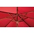 Bolero Parasol okrągły | czerwony | 2370(H) x 2500(Ø) mm