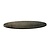 Topalit Round Table Top ø 600 mm, Brown Laminated Wood