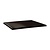 Topalit Rectangular Table Top 700 x 1100 mm, Black Laminated Wood